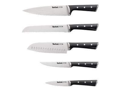 TEFAL Ice Force K232S5 - Messer-Block/Besteck-Set - Edelstahl - ABS - Edelstahl - Holz - Schwarz TEFAL Ice Force K232S5 - Messer-Block/Besteck-Set - Edelstahl - ABS - Edelstahl - Holz - Schwarz