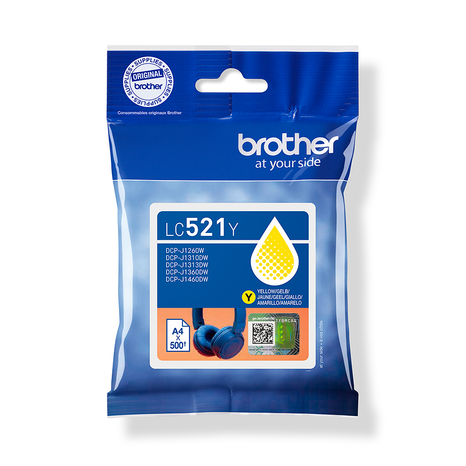 Brother LC521Y Gelb