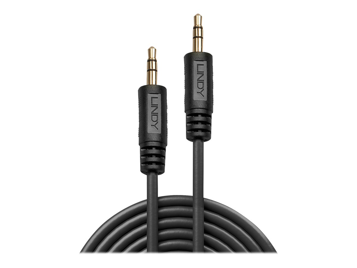 LINDY Premium Audiokabel mit 3,5mm Klinkenstecker 3m LINDY Premium Audiokabel mit 3,5mm Klinkenstecker 3m