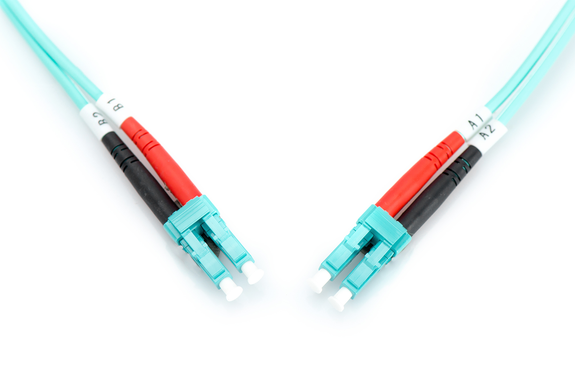 DIGITUS LWL Patchkabel LC zu LC Multimode 50125 mju Duplex Laenge 3m Klasse OM3