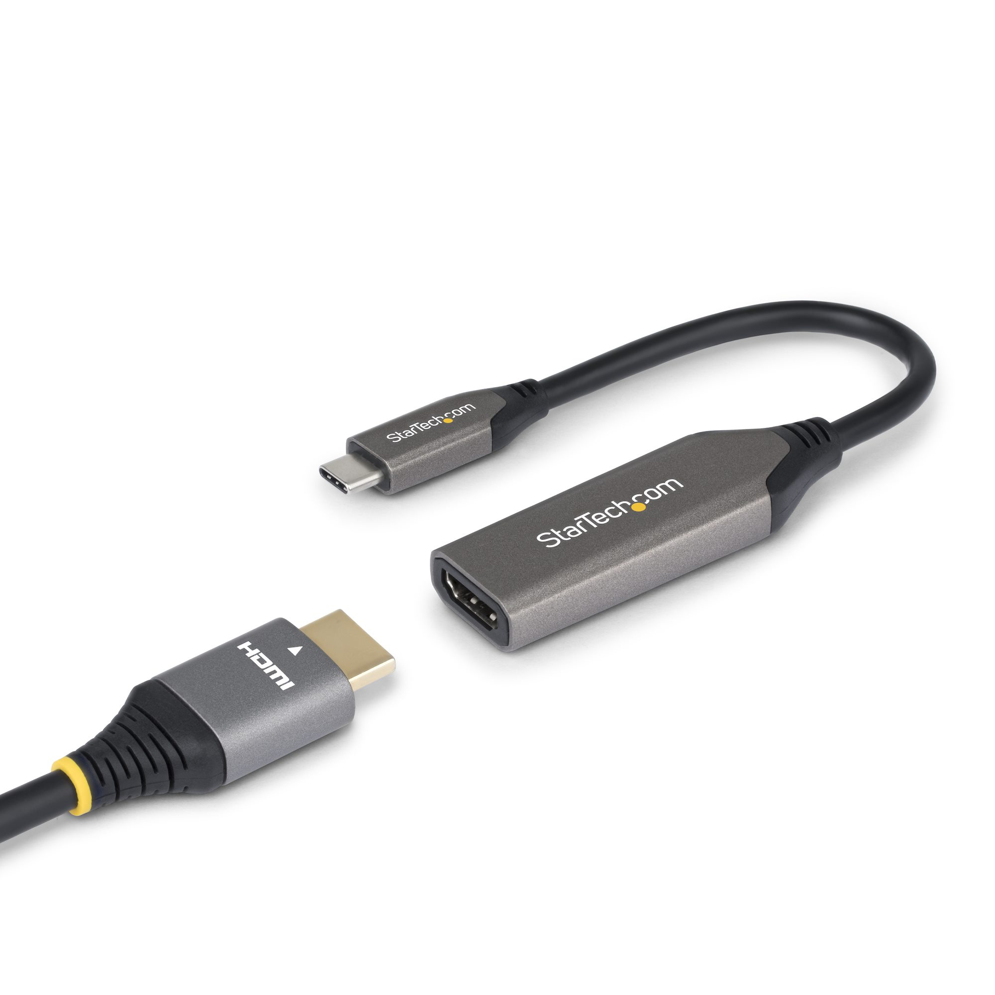 STARTECHCOM USBC zu HDMI Adapter 8K 60Hz und 4K 120Hz Thunderbolt und USB4 Kompatibel USBC auf HDMI 21 Konverter USBC Videoadapt