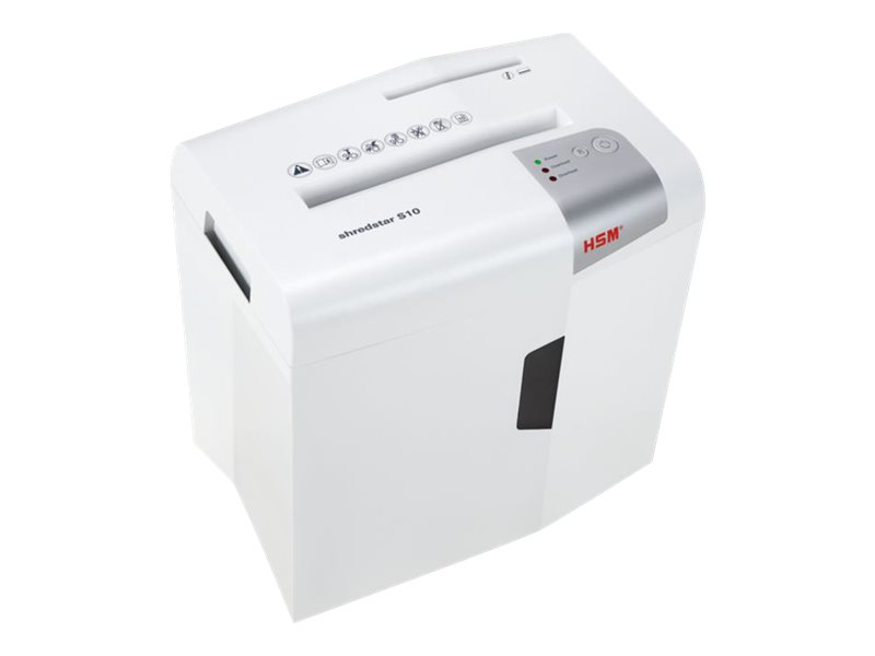 HSM SHREDSTAR S10 AKTENVERNICHTER WEISS