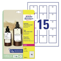 AVERY Zweckform Haengeetiketten weiss 50,0 x 50,0 mm blanko, 150 St. AVERY Zweckform Haengeetiketten weiss 50,0 x 50,0 mm blanko, 150 St.