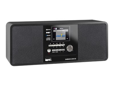 DABMAN i200 CD Multifunkt.Radio DAB+/ FM/ Internet/ BT, black DABMAN i200 CD Multifunkt.Radio DAB+/ FM/ Internet/ BT, black