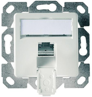 TGT Datendose Cat6A ISO AMJ 1xRJ45 UP/50 alpinweiss TGT Datendose Cat6A ISO AMJ 1xRJ45 UP/50 alpinweiss