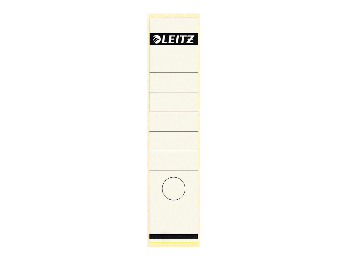 100 LEITZ Ordneretiketten 1640 grau fuer 8,0 cm Rueckenbreite 100 LEITZ Ordneretiketten 1640 grau fuer 8,0 cm Rueckenbreite