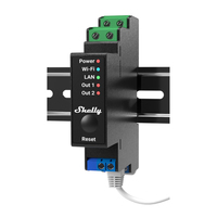 Shelly Pro 2PM - Relais - Max. 25A - WLAN & LAN - Bluetooth - Messfunktion Shelly Pro 2PM - Relais - Max. 25A - WLAN & LAN - Bluetooth - Messfunktion