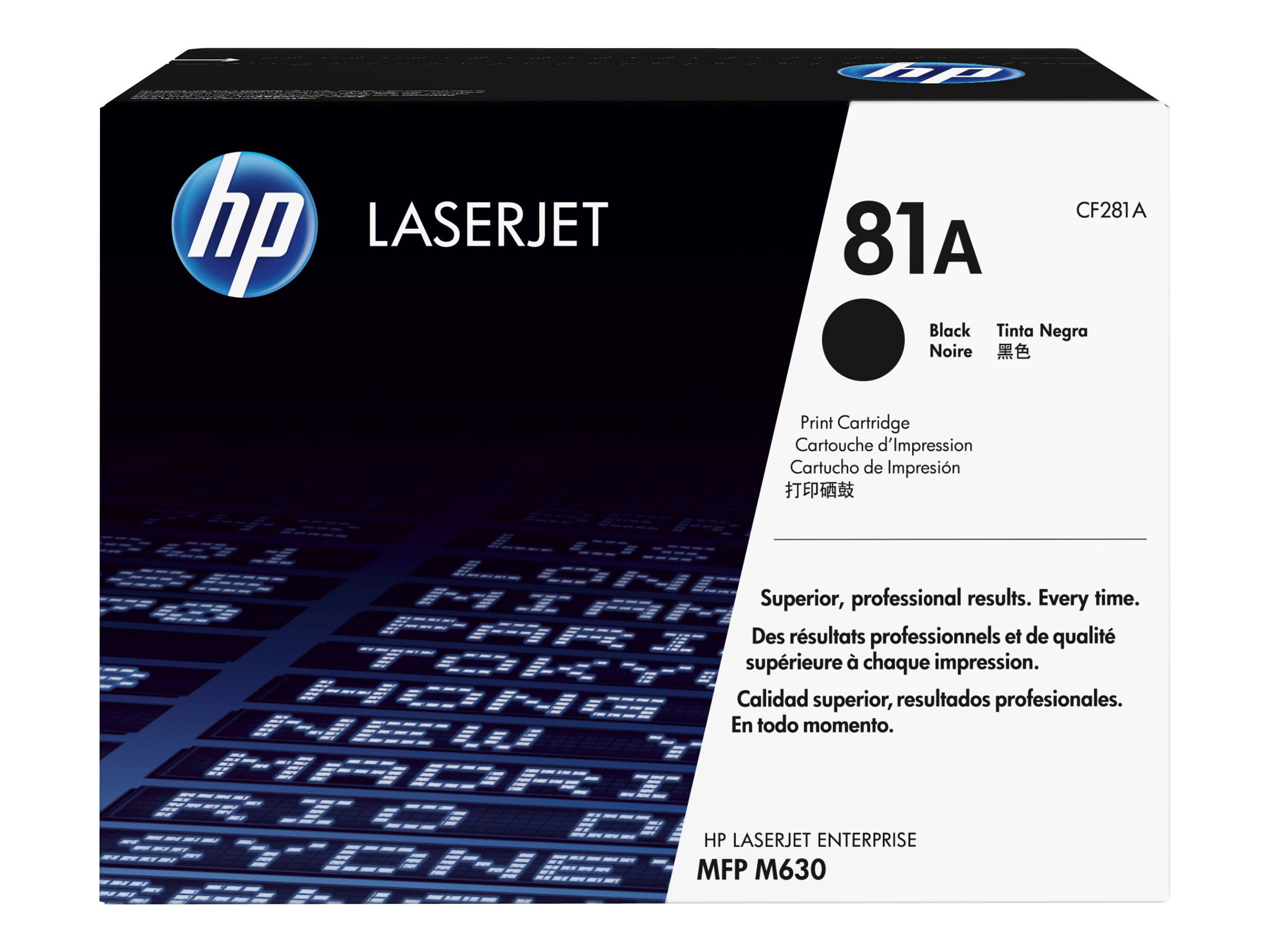 HP 81A (CF281A) schwarz Tonerkartusche HP 81A (CF281A) schwarz Tonerkartusche