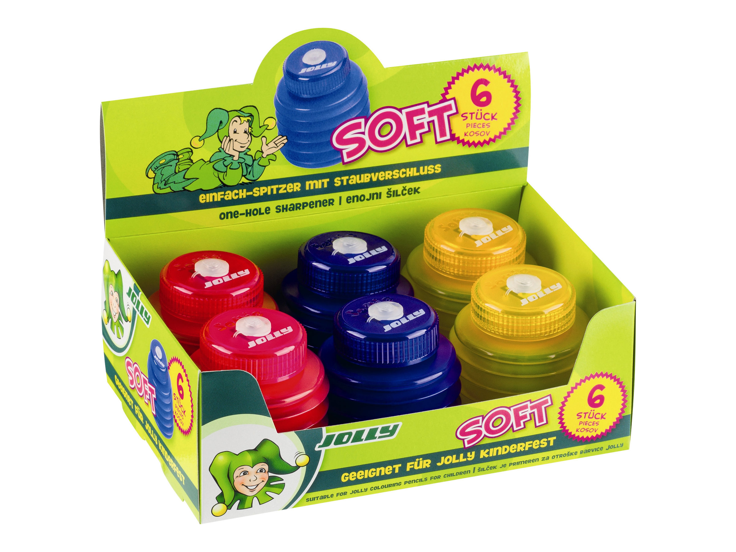 JOLLY Dosenspitzer farbsortiert JOLLY Dosenspitzer farbsortiert