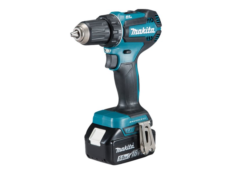 makita DDF485RTJ Akku-Bohrschrauber-Set 18,0 V, mit 2 Akkus