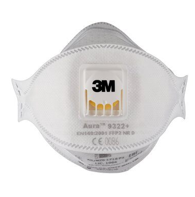 3M Aura Comfort Cool Flow 9322+ FFP2