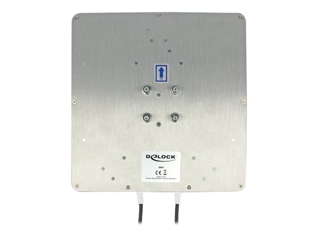 Delock LTE MIMO Antenne 2xSMA Stecker 8dBi direktional Anschlusskabel RG58 10m