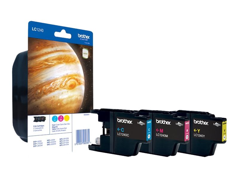 LC1240RBWBP BROTHER MFC Tinte (3) cmy LC1240RBWBP BROTHER MFC Tinte (3) cmy