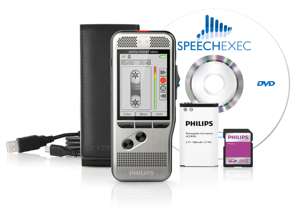 PHILIPS PocketMemo DPM7200 digitales Diktiergeraet 4 GB