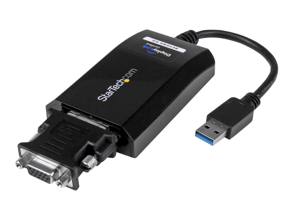STARTECHCOM USB 30 auf DVI VGA Video Adapter Externe Multi Monitor Grafikkarte Stecker Buchse 2048x1152