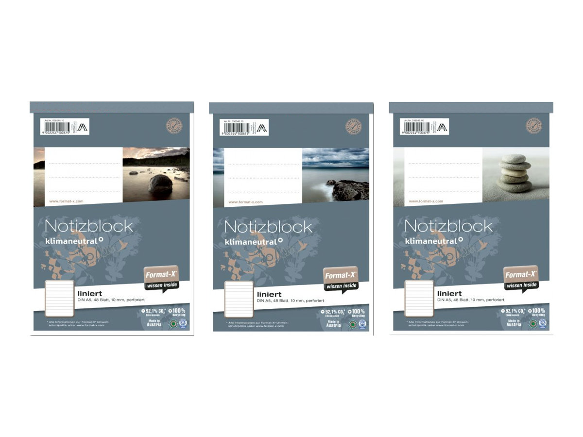Ursus Notizblock A5 liniert 48 Blatt