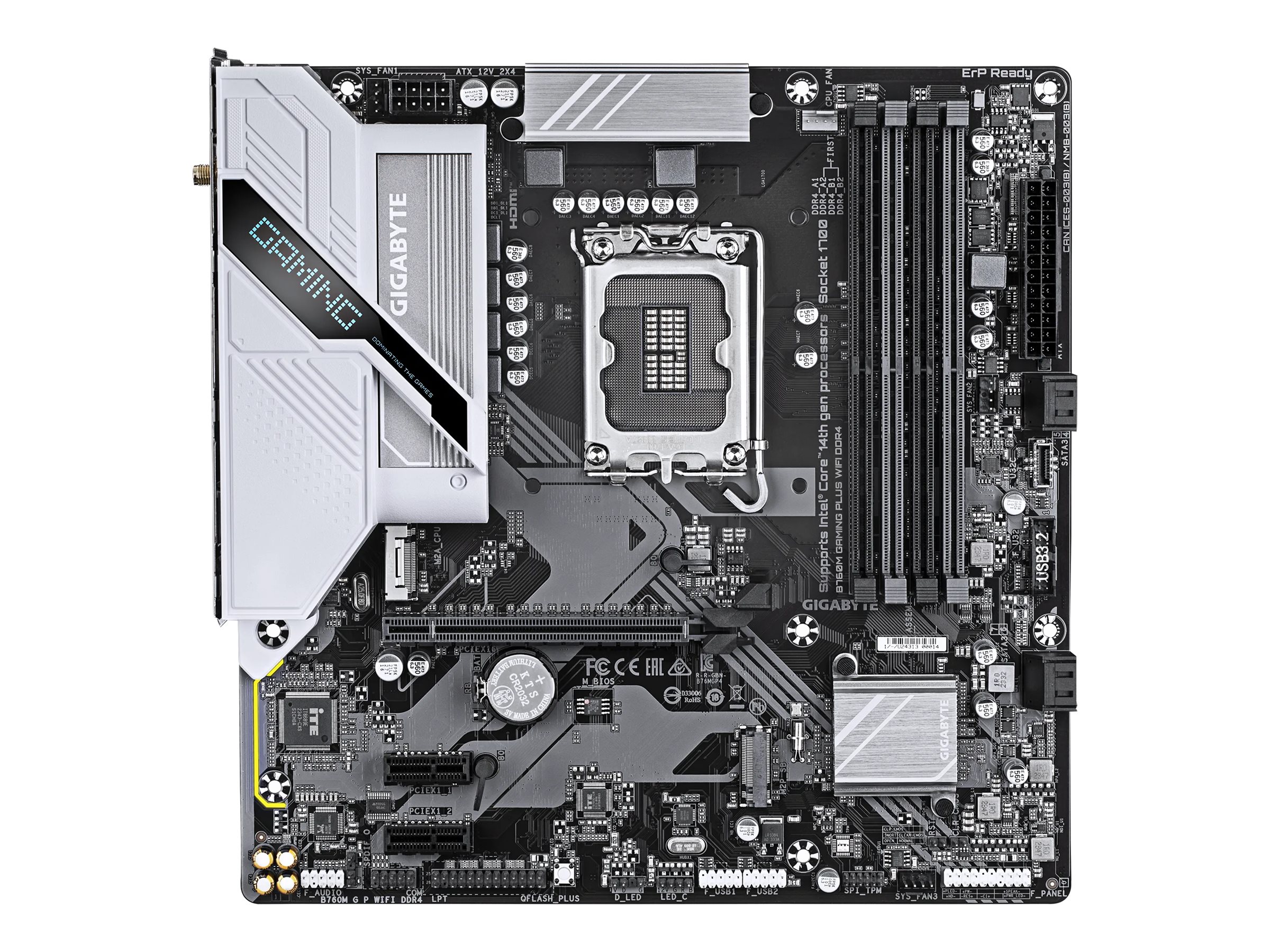 GIGABYTE B760M G P WIFI DDR4 LGA1700 4xDDR4 4xSATA 2xM.2