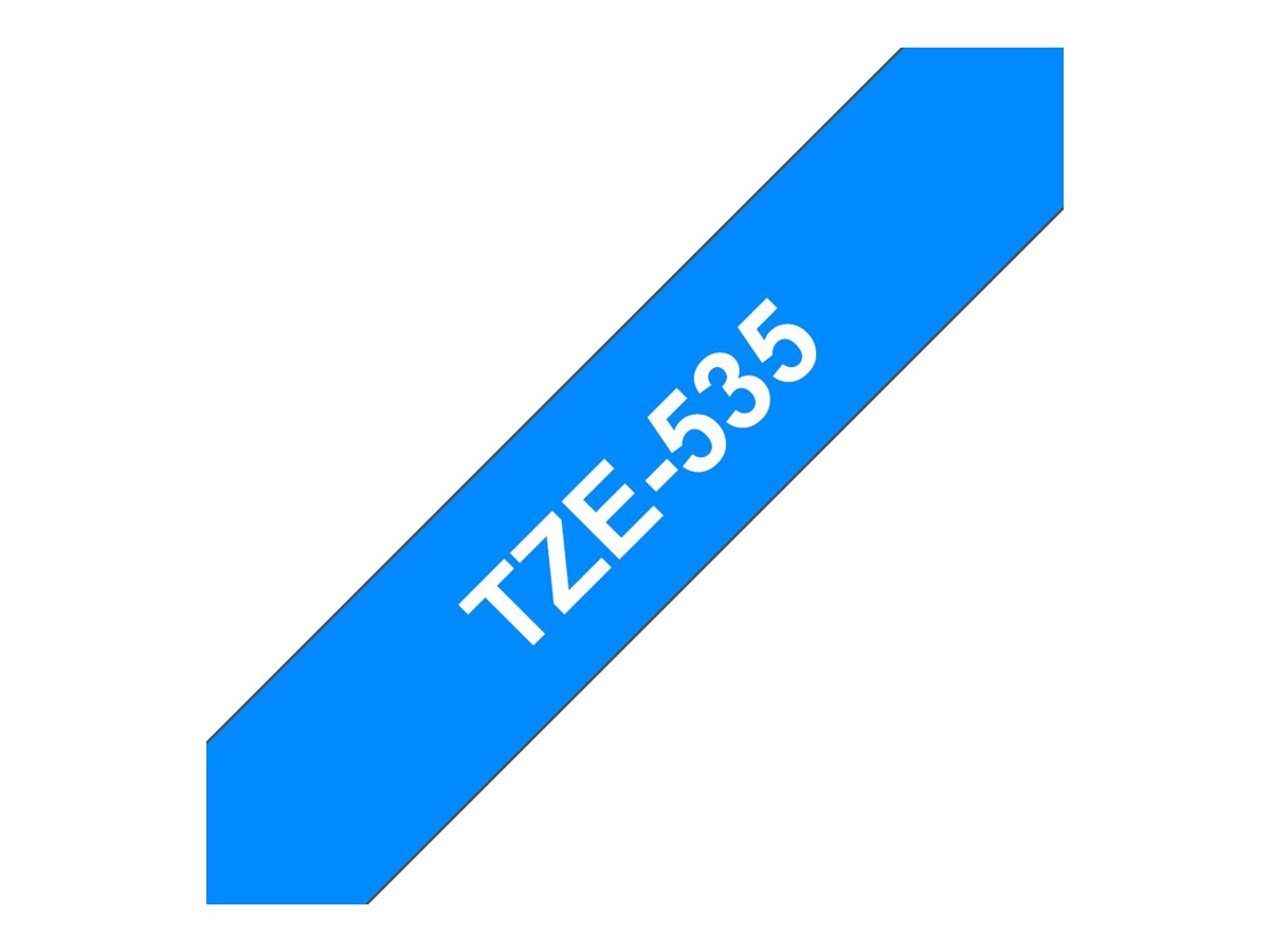 TZE535 BROTHER PTOUCH 12mm BLAU-WEISS
