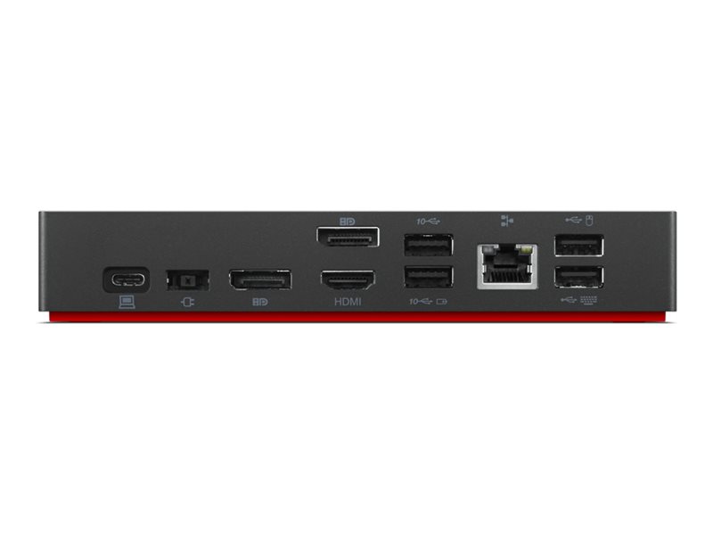LENOVO ThinkPad Universal USBC Dock Docking Station USBC HDMI 2xDP 1GbE 90 Watt