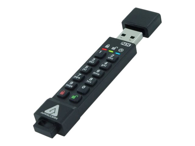 Apricorn Aegis Secure Key 3NX - USB-Flash-Laufwerk - 4 GB