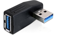 DELOCK Adapter USB 3.0 A/A St/Bu gewinkelt 90G horizontal DELOCK Adapter USB 3.0 A/A St/Bu gewinkelt 90G horizontal
