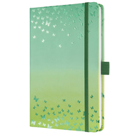 SIGEL Notizbuch JOLIE DIN A5 liniert, grün Hardcover 174 Seiten, 1 St