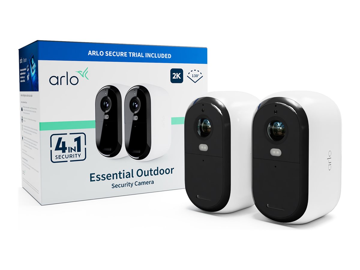 ARLO ESSENTIAL 2 2K Outdoor Camera 2pack