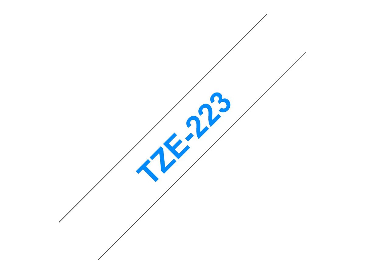 TZE223 BROTHER PTOUCH 9mm WEISS-BLAU