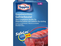 6 Toppits Gefrierbeutel SafeLoc 8,0 l 6 Toppits Gefrierbeutel SafeLoc 8,0 l