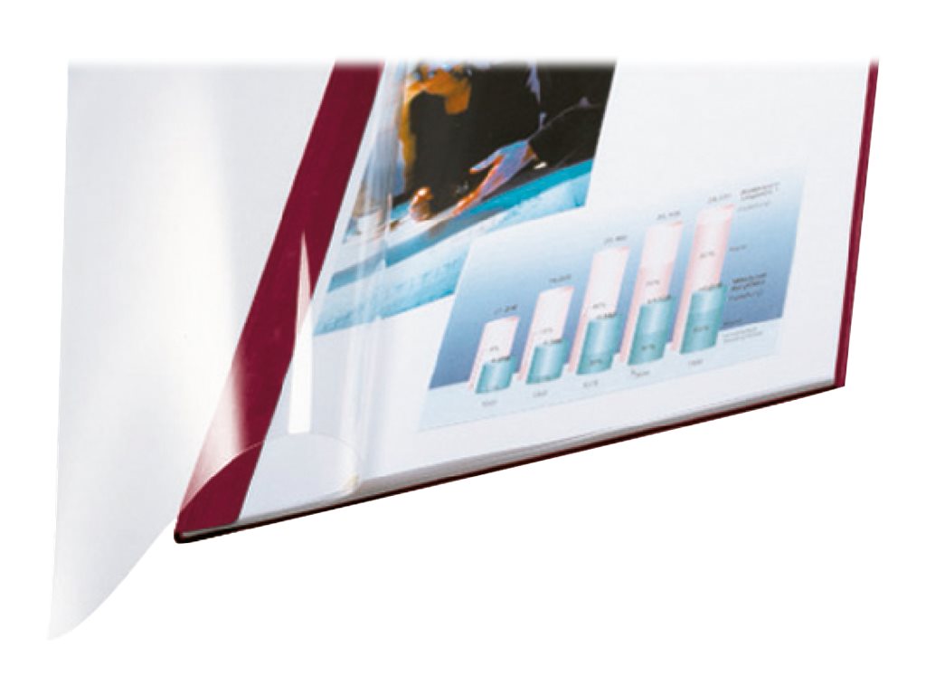 LEITZ Buchbindemappen rot Softcover fuer 36 - 70 Blatt DIN A4, 10 St. LEITZ Buchbindemappen rot Softcover fuer 36 - 70 Blatt DIN A4, 10 St.