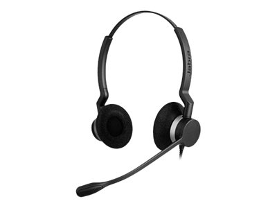 Jabra BIZ 2300 QD Duo - Headset - On-Ear - kabelgebunden