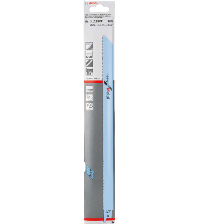 BOSCH PRO Metal Demolition S1225VF Saebelsaegeblaetter