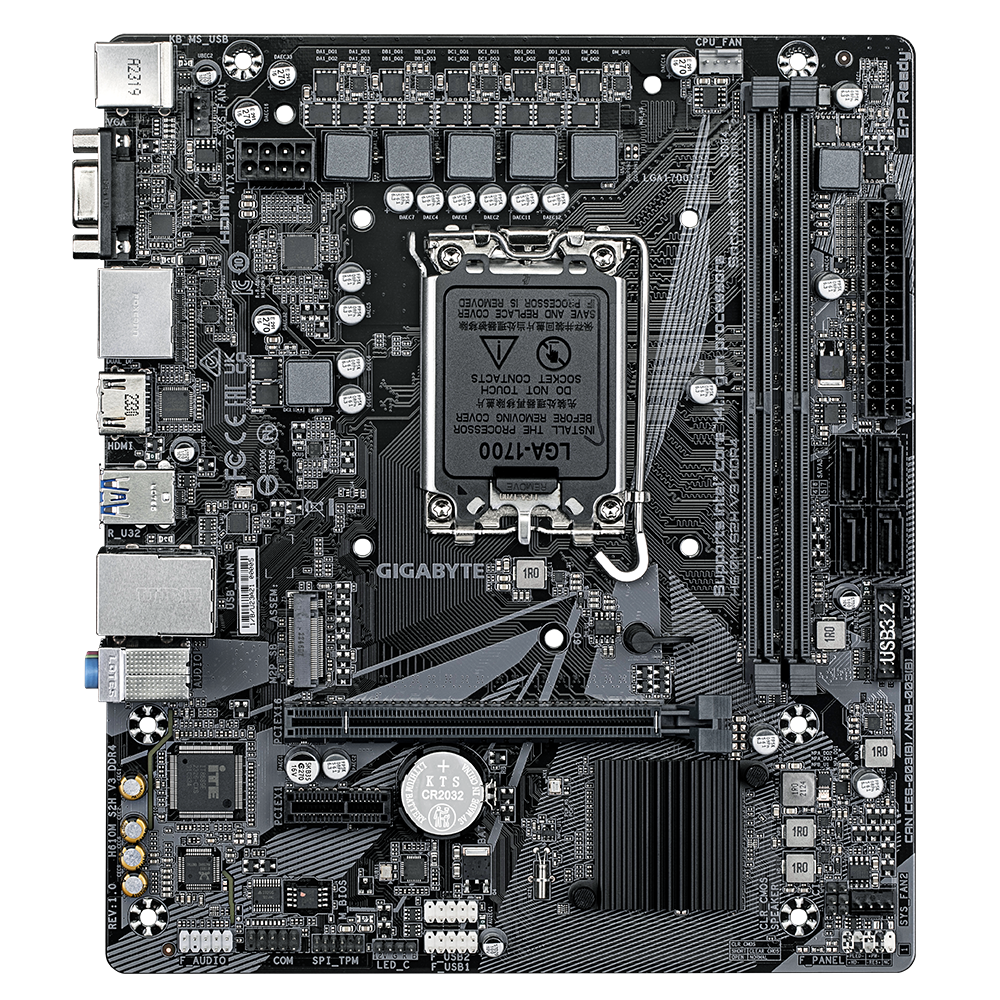 Gigabyte H610M S2H V3 DDR4 Socket LGA1700