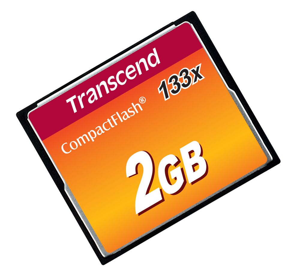 TRANSCEND CompactFlash 2GB Card MLC