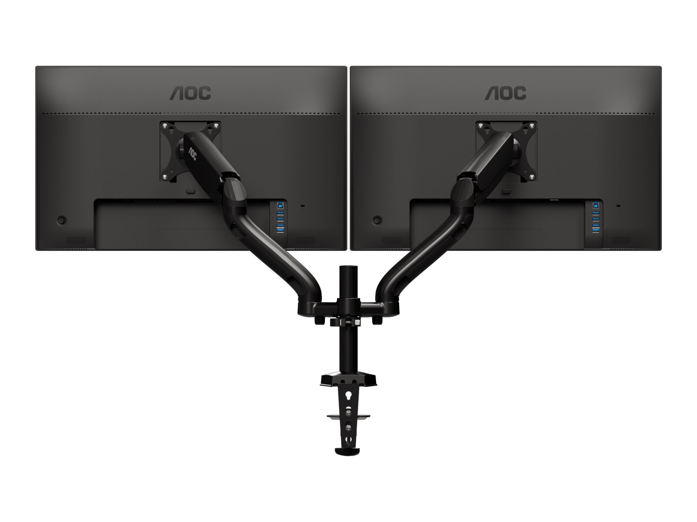 AOC AD110D0 - Befestigungskit - einstellbarer Arm - für 2 LCD-Displays