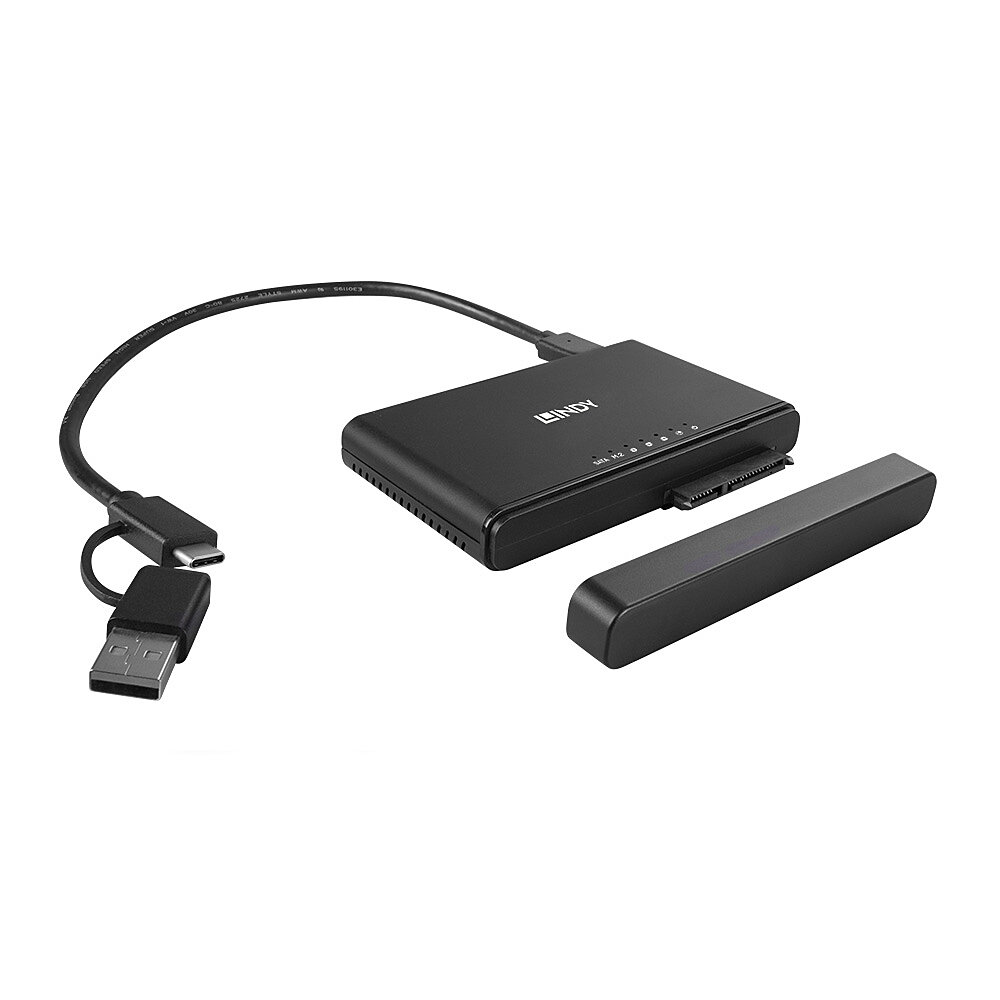 Lindy HDD / SSD Dockingstation - 2.5", 3.5", M.2 (6.4 cm, 8.9 cm)