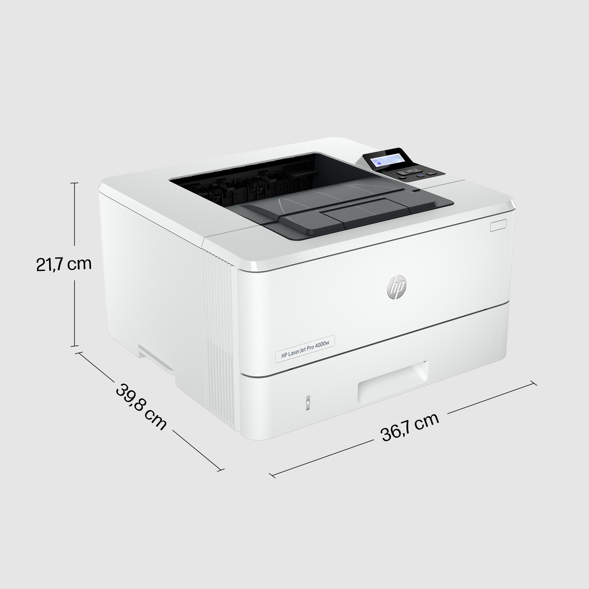 HP LaserJet Pro 4002dw Laserdrucker weiß