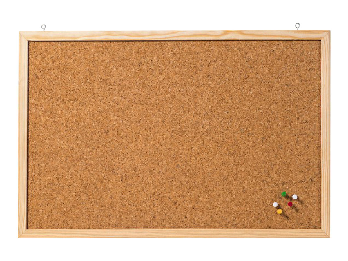 Franken Pinnwand 100,0 x 60,0 cm Kork Braun