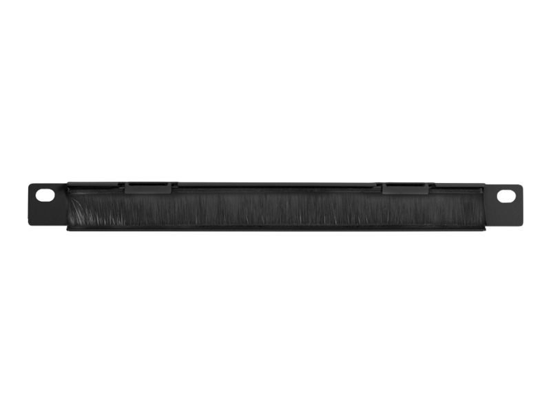 DIGITUS 254 mm 10 0,5HE Kabelbuerstenleiste, schwarz