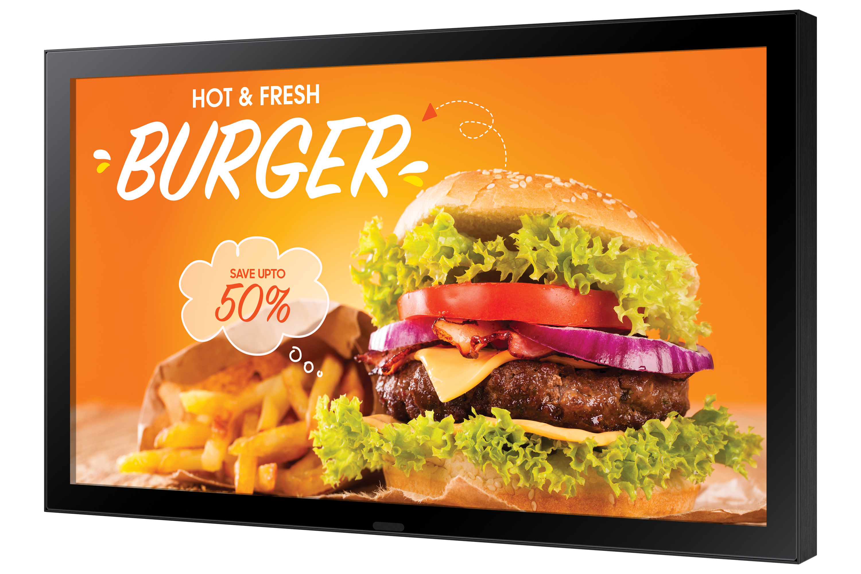 61cm24 1920x1080 Samsung LH24OHBEBGBXEN 169 FHD IPS Outdoor 14ms 247 USB HDMI LAN 24Haze Tizen Black