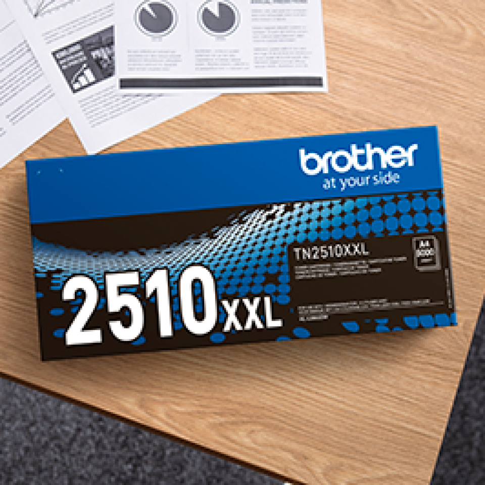 TN2510XXL BROTHER Toner black EHC 5000
