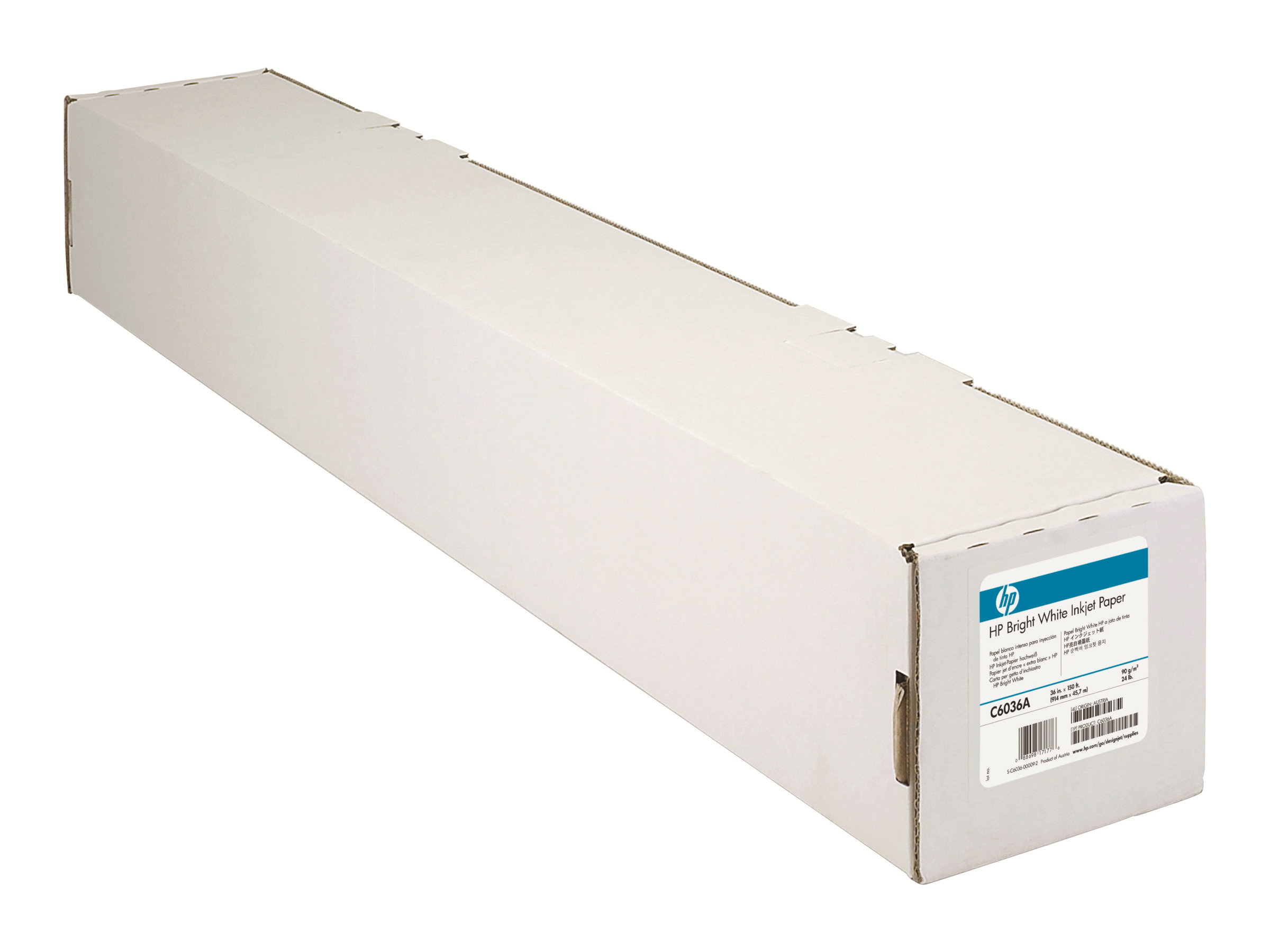 C6036A HP Plotterpapier 36" (914mm) 45.7 C6036A HP Plotterpapier 36" (914mm) 45.7