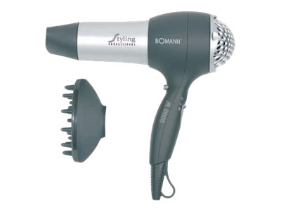 Bomann Haartrockner HTD 889 CB silber-grau 2000W Diffuser Bomann Haartrockner HTD 889 CB silber-grau 2000W Diffuser