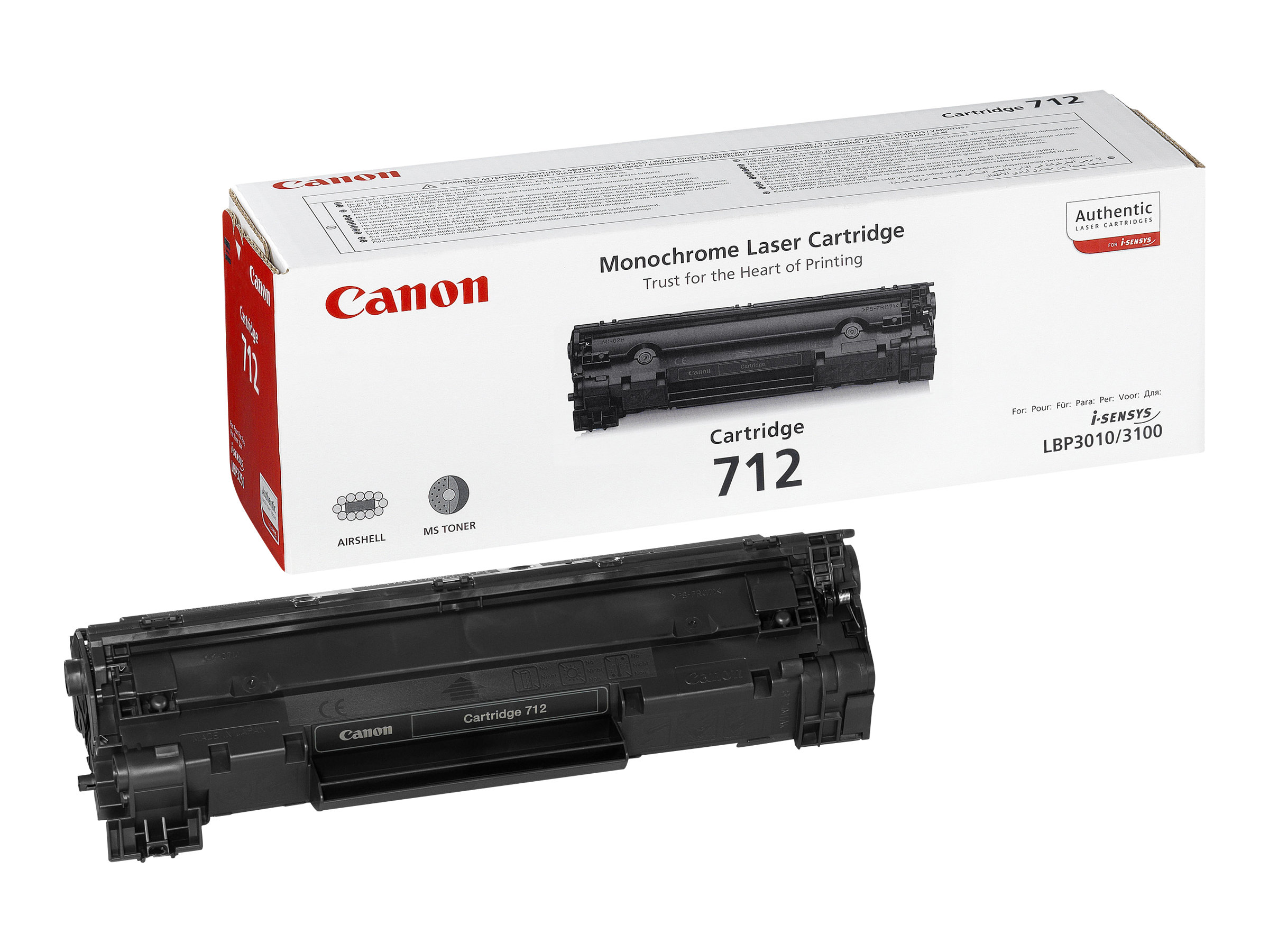 1870B002 CANON 712BK LBP Cartridge black