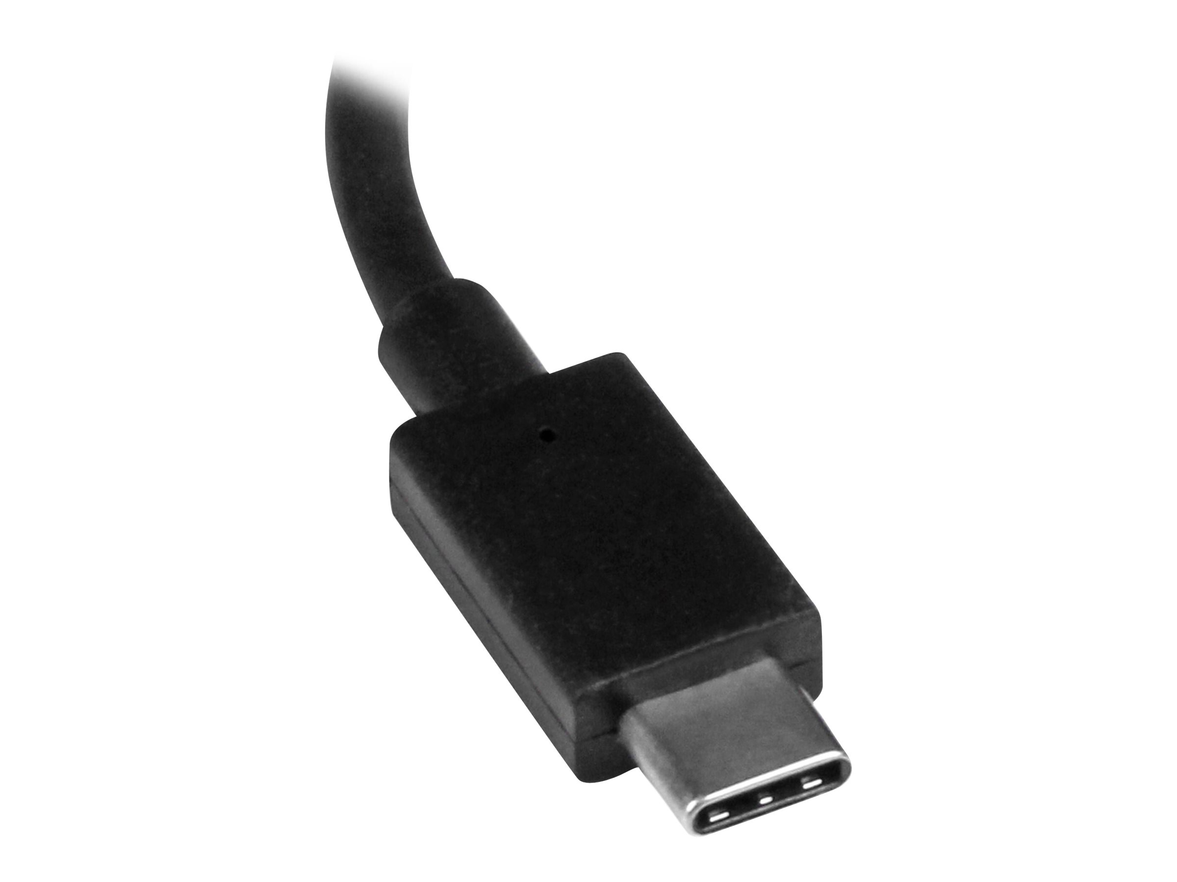 StarTech.com USB-C auf HDMI Adapter - Thunderbolt 3 kompatibel - Schwarz - 4K 30Hz - externer Videoadapter - Schwarz