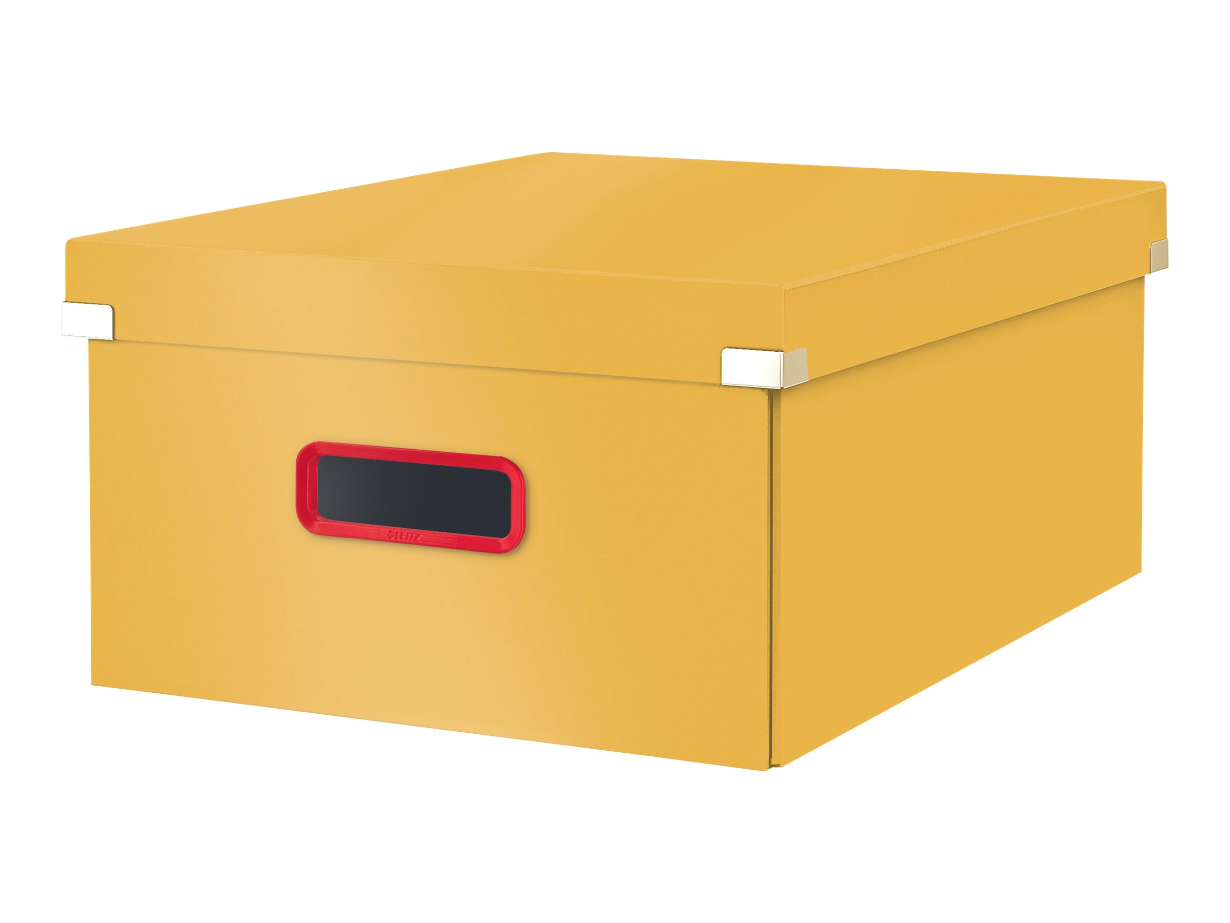 LEITZ Click & Store Cosy Aufbewahrungsbox 32,0 l gelb 36,9 x 48,2 x 20,0 cm