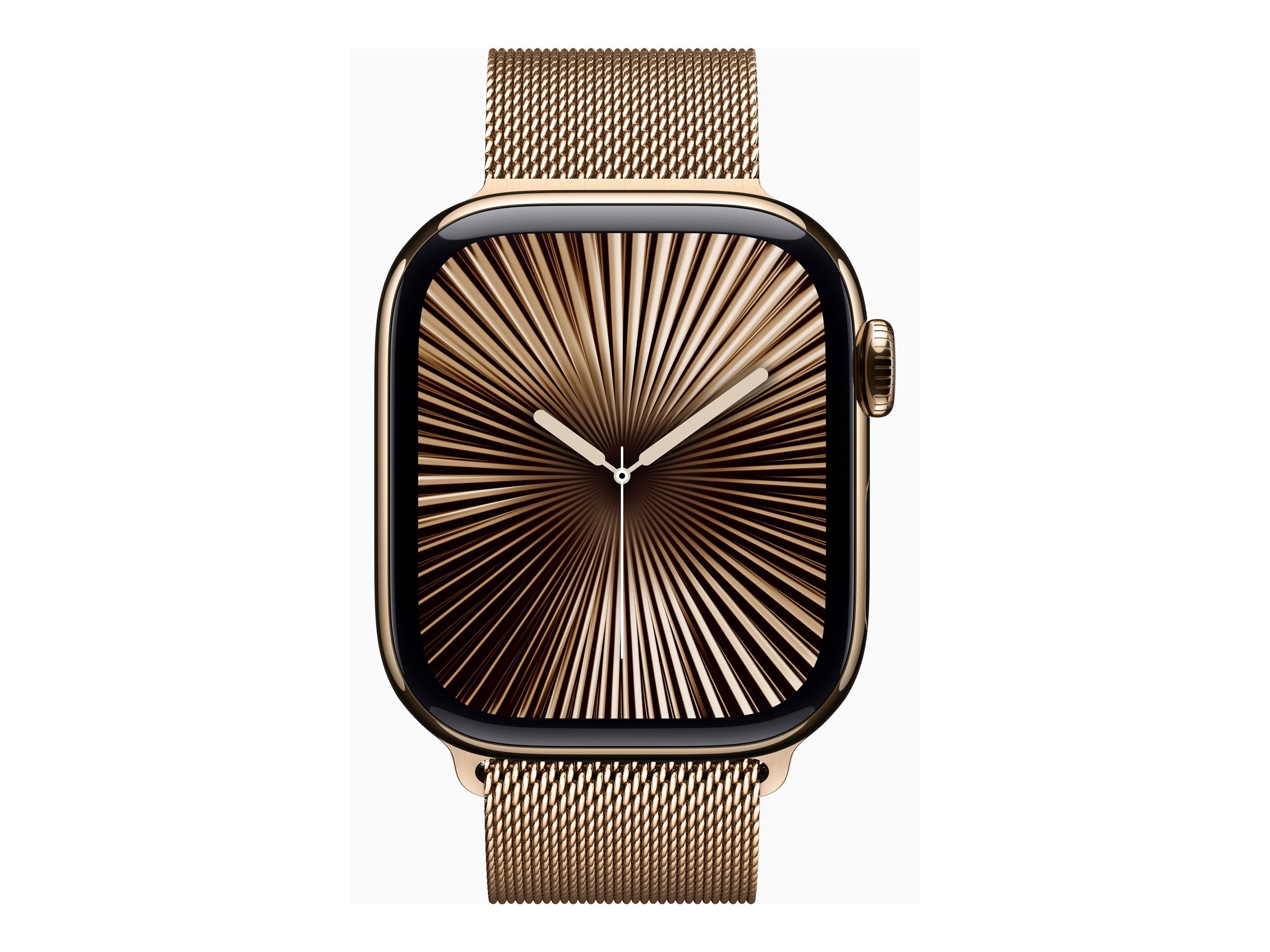 Apple Watch S10 Titan Gold Cellular 42mm (Milanaise Armband gold) Apple Watch S10 Titan Gold Cellular 42mm (Milanaise Armband gold)