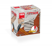 TOX ATTACK 017102271 Nagelduebel Ø 8 mm x 120 mm, 50 St. TOX ATTACK 017102271 Nagelduebel Ø 8 mm x 120 mm, 50 St.