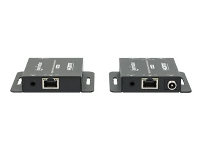 MANHATTAN HDMI over Ethernet Extender Set Signalverlängerung mit 4K30Hz bis zu 40 m oder 1080p60Hz bis zu 70 m Sender- und Empfänger
