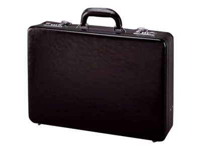 Alassio Aktenkoffer TAORMINA Leder schwarz 45,5 x 12,0 x 33,0 cm